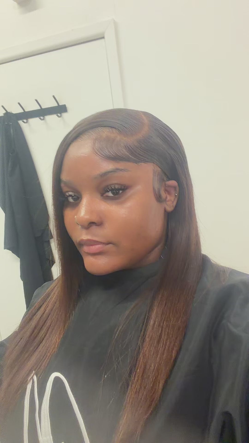 Mocha brown wig - 180% density