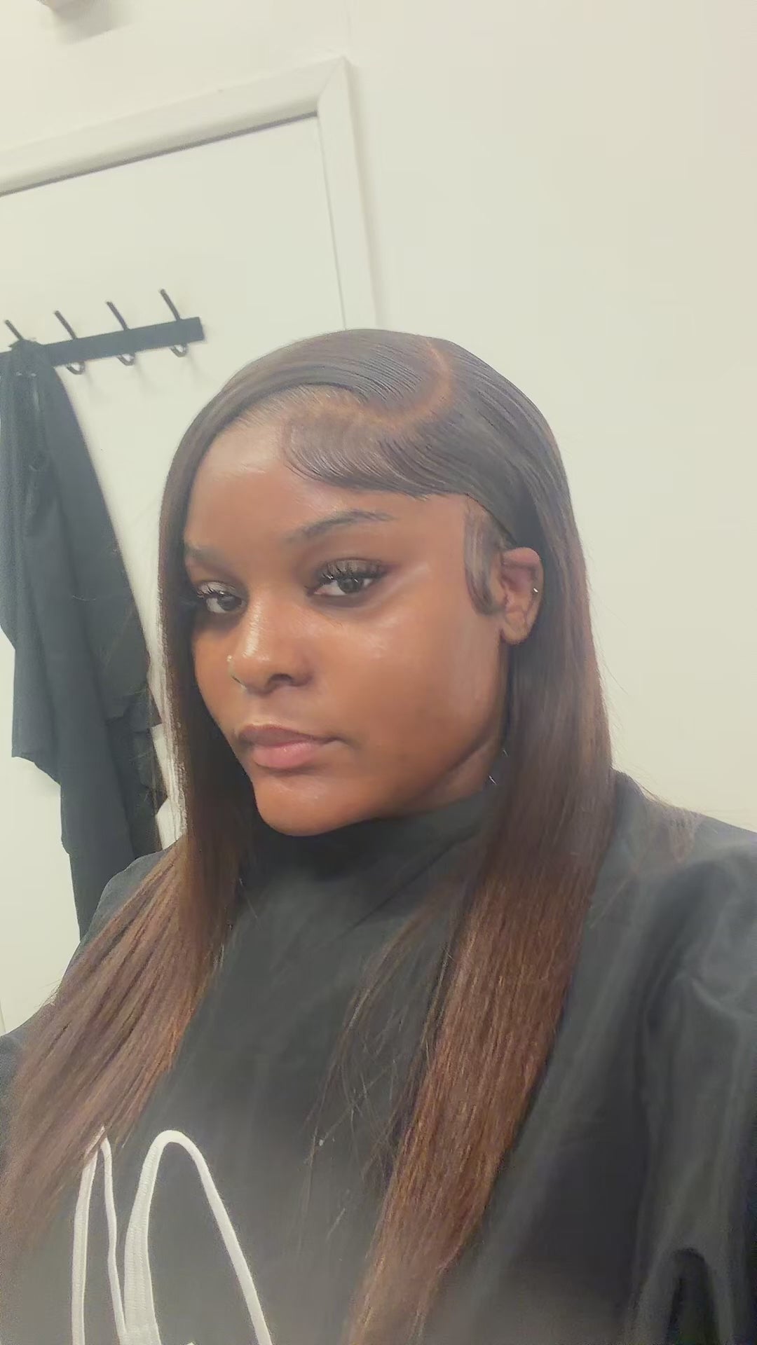 Mocha brown wig - 180% density