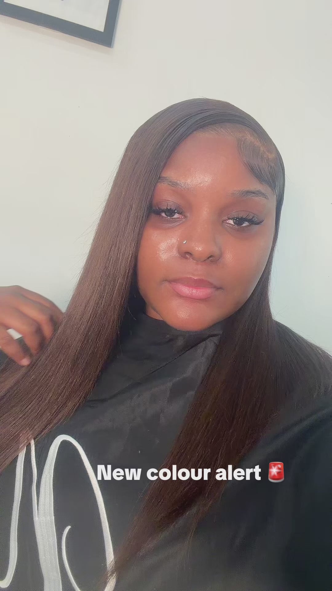 Mocha brown wig - 180% density